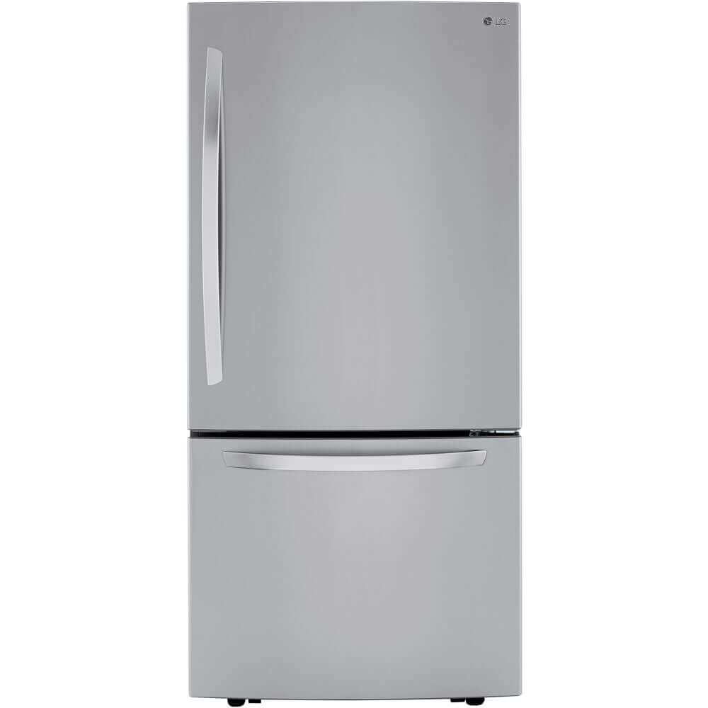 LG 33 Inch Bottom Freezer Refrigerator in Stainless Steel 26 Cu. Ft. (LRDCS2603S)