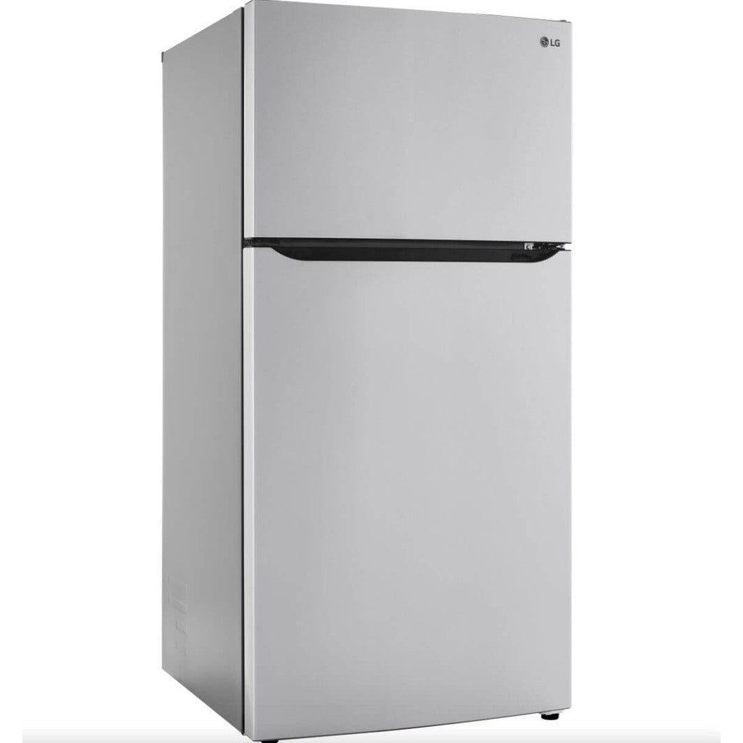 LG 33 Inch Top Freezer Refrigerator in Stainless Steel 24 Cu. Ft. (LRTLS2403S)