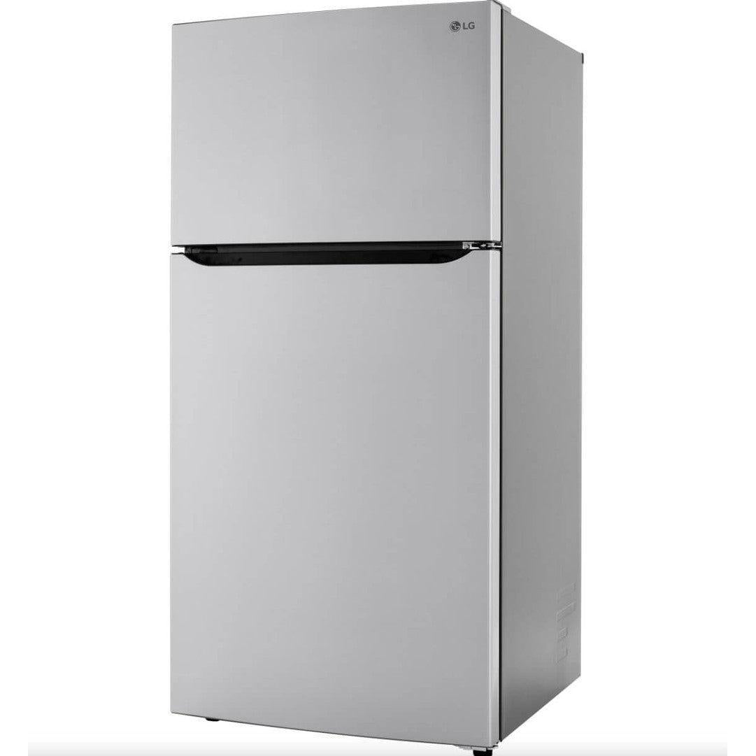 LG 33 Inch Top Freezer Refrigerator in Stainless Steel 24 Cu. Ft. (LRTLS2403S)
