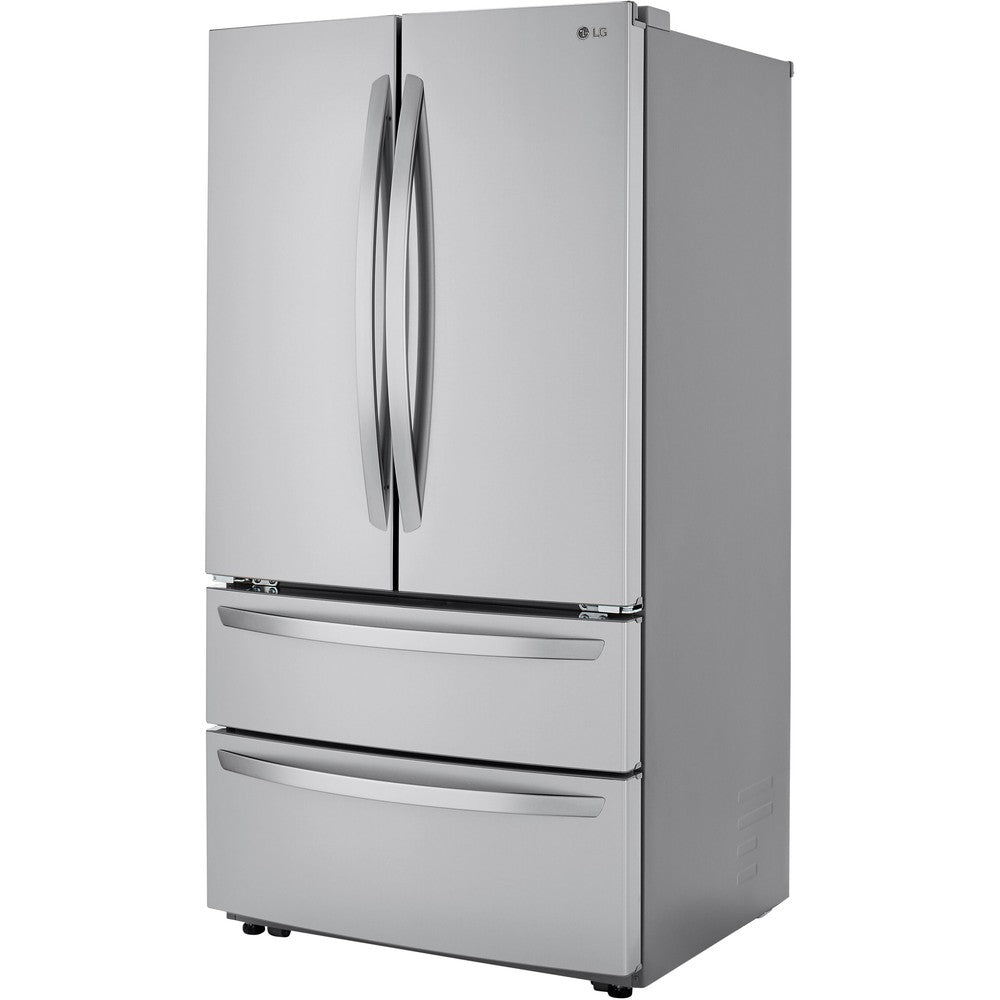 LG 36 Inch 4-Door French Door Refrigerator 27 Cu. Ft. (LMWS27626S)
