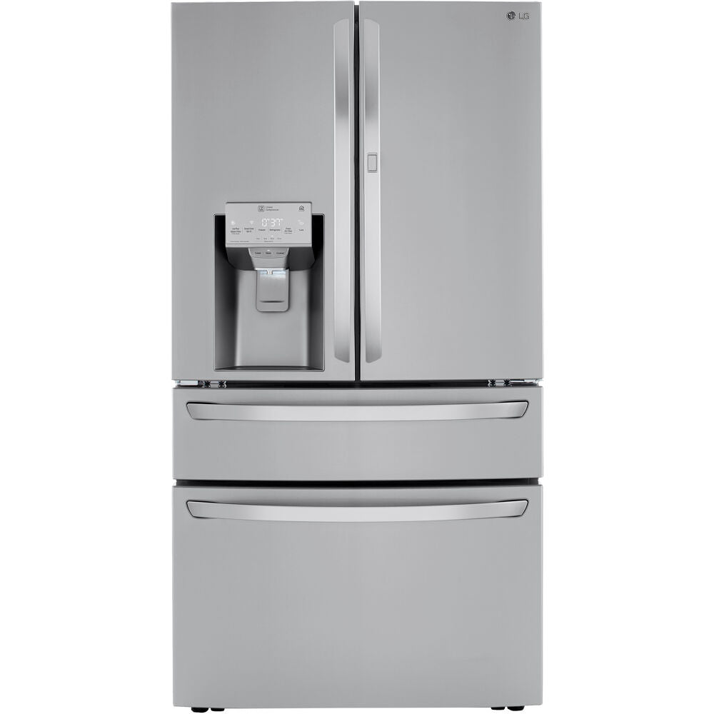 LG 36 Inch 4-Door French Door Refrigerator in Stainless Steel 23 Cu. Ft. (LRMDC2306S)
