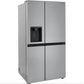 LG 36 Inch Side-by-Side Counter-Depth Refrigerator in Stainless Steel 23 Cu. Ft. (LRSXC2306S)