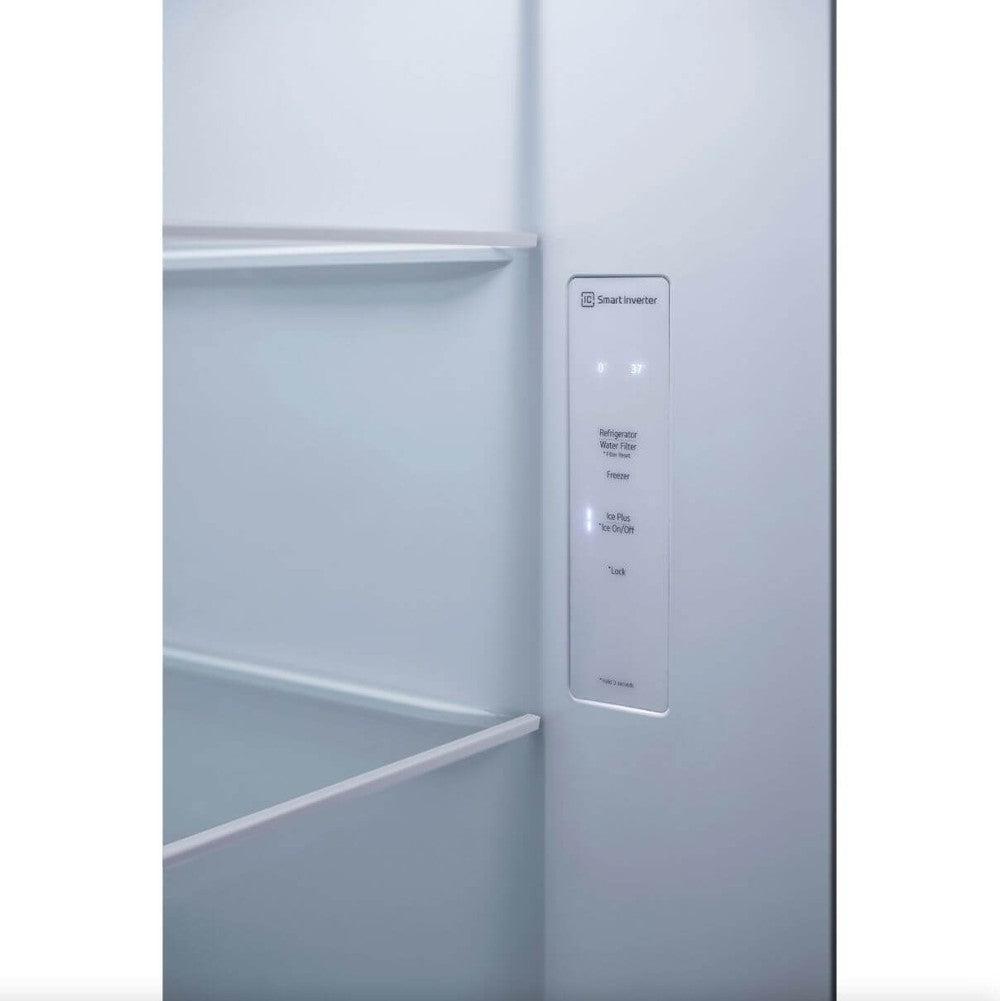 LG 36 Inch Side-by-Side Counter-Depth Refrigerator in Stainless Steel 23 Cu. Ft. (LRSXC2306S)