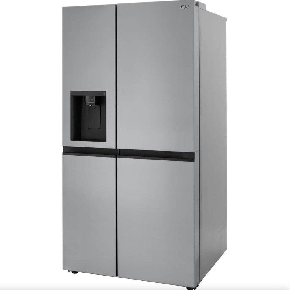 LG 36 Inch Side-by-Side Counter-Depth Refrigerator in Stainless Steel 23 Cu. Ft. (LRSXC2306S)