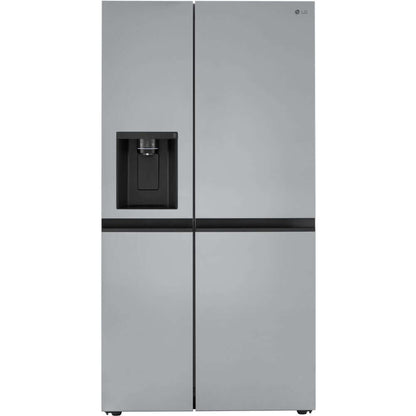 LG 36 Inch Side-by-Side Counter-Depth Refrigerator in Stainless Steel 23 Cu. Ft. (LRSXC2306S)