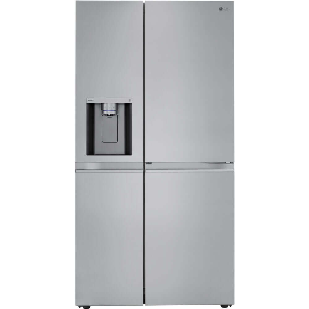 LG 36 Inch Side-by-Side Door-in-Door Refrigerator with Craft Ice in Stainless Steel 27 Cu. Ft. (LRSDS2706S)