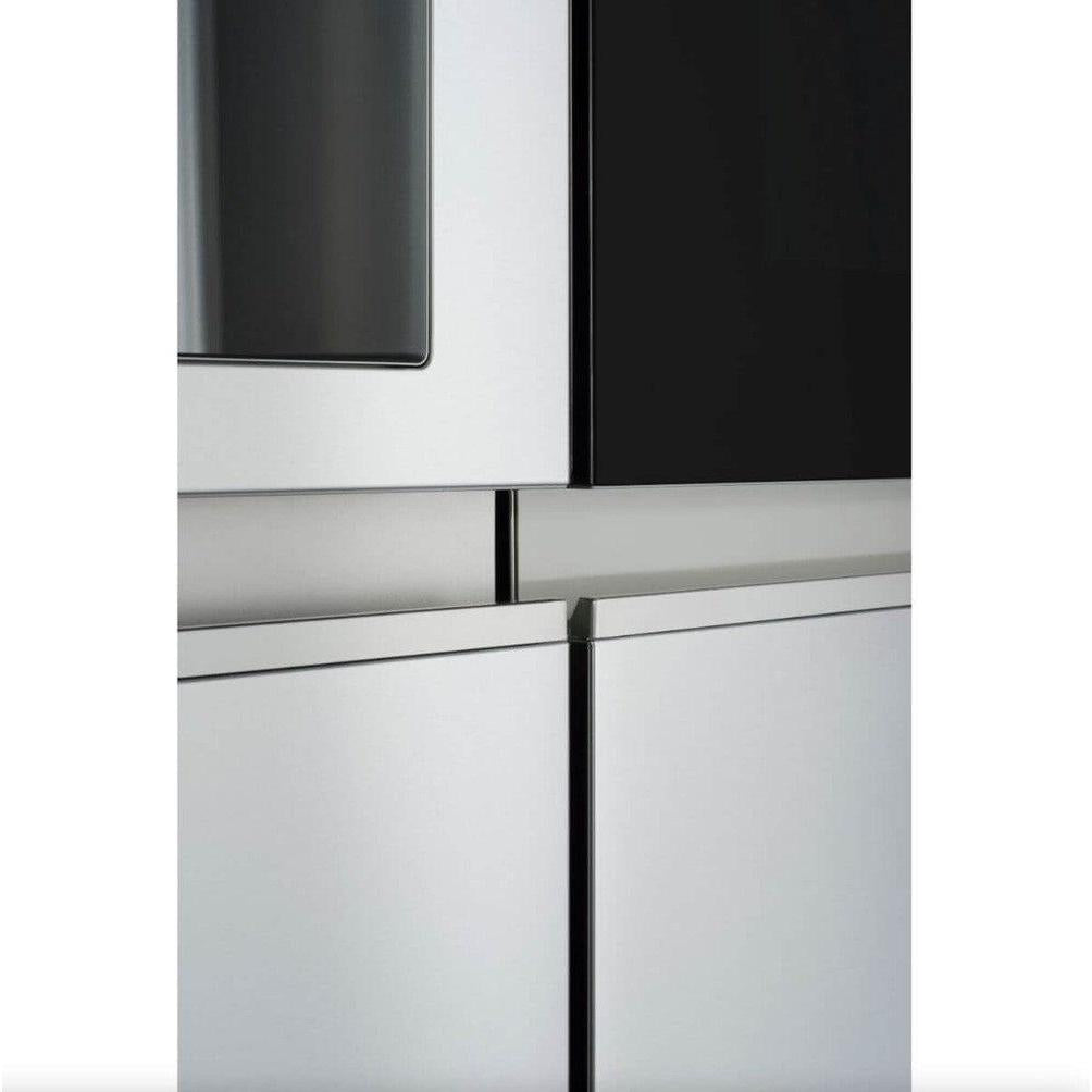 LG 36 Inch Side-by-Side InstaView Refrigerator with Craft Ice in Stainless 27 Cu. Ft. (LRSOS2706S)