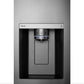 LG 36 Inch Side-by-Side InstaView Refrigerator with Craft Ice in Stainless 27 Cu. Ft. (LRSOS2706S)