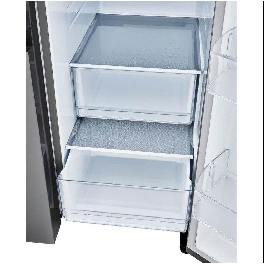 LG 36 Inch Side-by-Side Refrigerator in Stainless Steel Look 27 Cu. Ft. (LRSXS2706V)