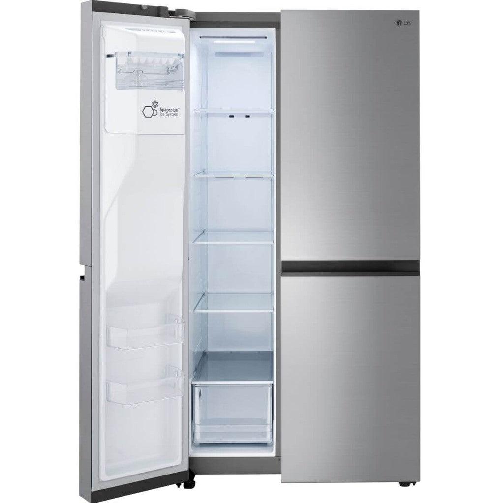 LG 36 Inch Side-by-Side Refrigerator in Stainless Steel Look 27 Cu. Ft. (LRSXS2706V)