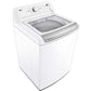 LG 4.8-Cu. Ft. Mega Capacity Top Load Washer with 4-Way Agitator and TurboDrum Technology (WT7155CW)