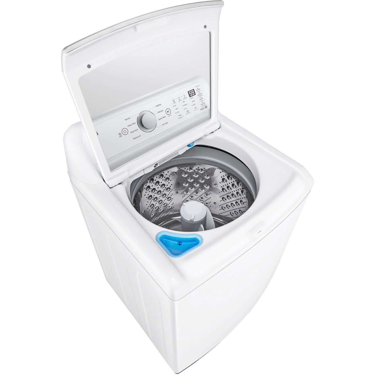 LG 4.8-Cu. Ft. Mega Capacity Top Load Washer with 4-Way Agitator and TurboDrum Technology (WT7155CW)