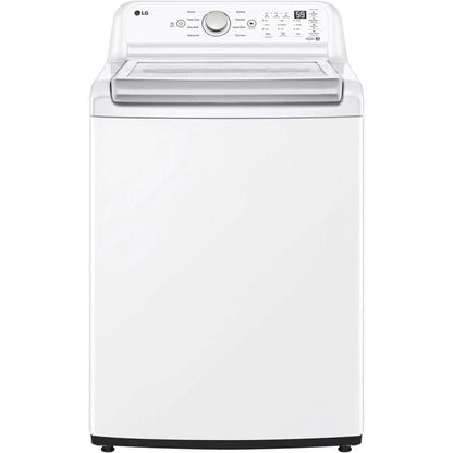 LG 4.8-Cu. Ft. Mega Capacity Top Load Washer with 4-Way Agitator and TurboDrum Technology (WT7155CW)