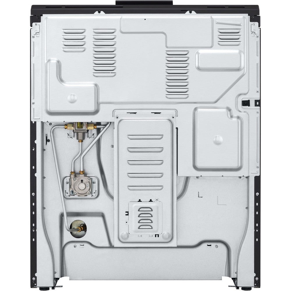 LG 5.8-Cu Ft. Smart Wi-Fi Enabled Fan Convection Gas Slide-in Range with Air Fry and EasyClean (LSGL5833F)