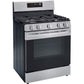 LG 5.8-Cu. Ft. Gas Convection Smart Range with AirFry, Stainless Steel (LRGL5823S)