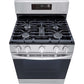 LG 5.8-Cu. Ft. Gas Convection Smart Range with AirFry, Stainless Steel (LRGL5823S)