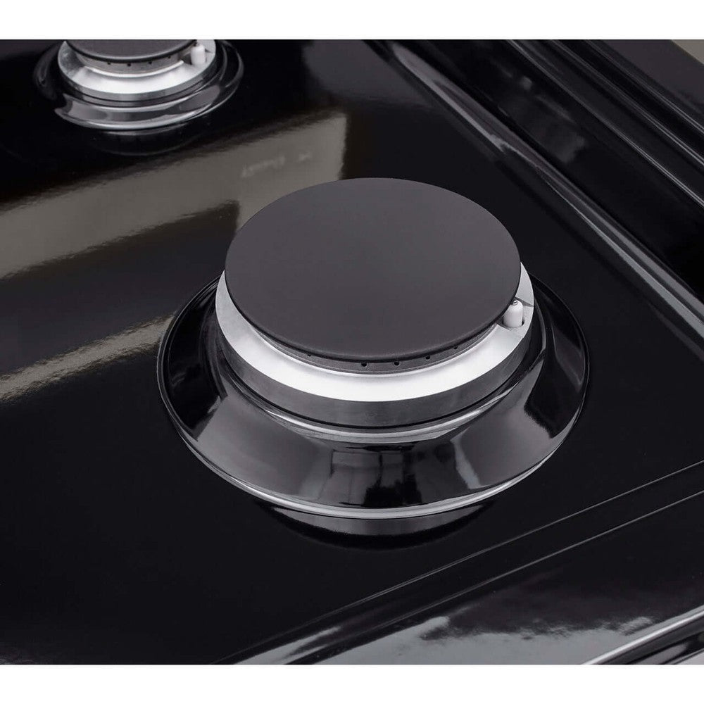 LG 5.8-Cu. Ft. Gas Convection Smart Range with AirFry and InstaView, Black Stainless Steel (LRGL5825D)
