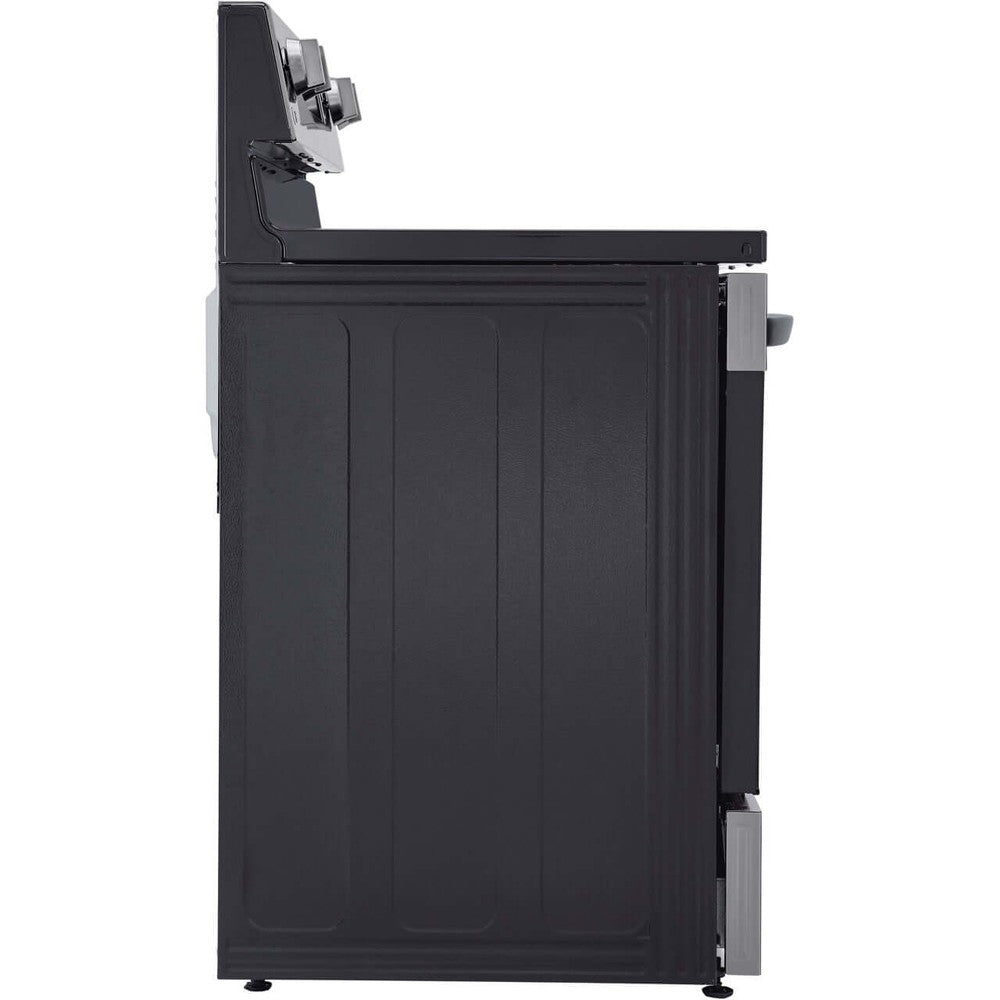 LG 6.3-Cu. Ft. Electric Smart Range with EasyClean, Stainless Steel (LREL6321S)