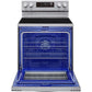 LG 6.3-Cu. Ft. Electric Smart Range with EasyClean and AirFry Stainless Steel (LREL6323S)