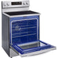 LG 6.3-Cu. Ft. Electric Smart Range with EasyClean and AirFry Stainless Steel (LREL6323S)