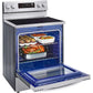 LG 6.3-Cu. Ft. Electric Smart Range with EasyClean and AirFry Stainless Steel (LREL6323S)