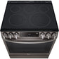 LG 6.3-Cu. Ft. Smart Wi-Fi Enabled ProBake Convection InstaView Electric Slide-in Range with Air Fry, Black Stainless Steel (LSEL6335D)