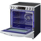 LG 6.3-Cu. Ft. Smart Wi-Fi Enabled ProBake Convection InstaView Electric Slide-in Range with Air Fry, Stainless Steel (LSEL6335F)