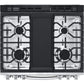 LG 6.3-Cu. Ft. Smart Wi-Fi Enabled ProBake Convection InstaView Gas Slide-in Range with Air Fry, Stainless Steel (LSGL6335F)
