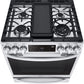 LG 6.3-Cu. Ft. Smart Wi-Fi Enabled ProBake Convection InstaView Gas Slide-in Range with Air Fry, Stainless Steel (LSGL6337F)