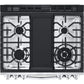 LG 6.3-Cu. Ft. Smart Wi-Fi Enabled ProBake Convection InstaView Gas Slide-in Range with Air Fry, Stainless Steel (LSGL6337F)