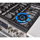 LG 6.3-Cu. Ft. Smart Wi-Fi Enabled ProBake Convection InstaView Gas Slide-in Range with Air Fry, Stainless Steel (LSGL6337F)