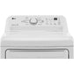 LG 7.3-Cu. Ft. Ultra Large Capacity Electric Dryer with Sensor Dry Technology in White (DLE7000W)