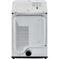 LG 7.3-Cu. Ft. Ultra Large Capacity Electric Dryer with Sensor Dry Technology in White (DLE7000W)