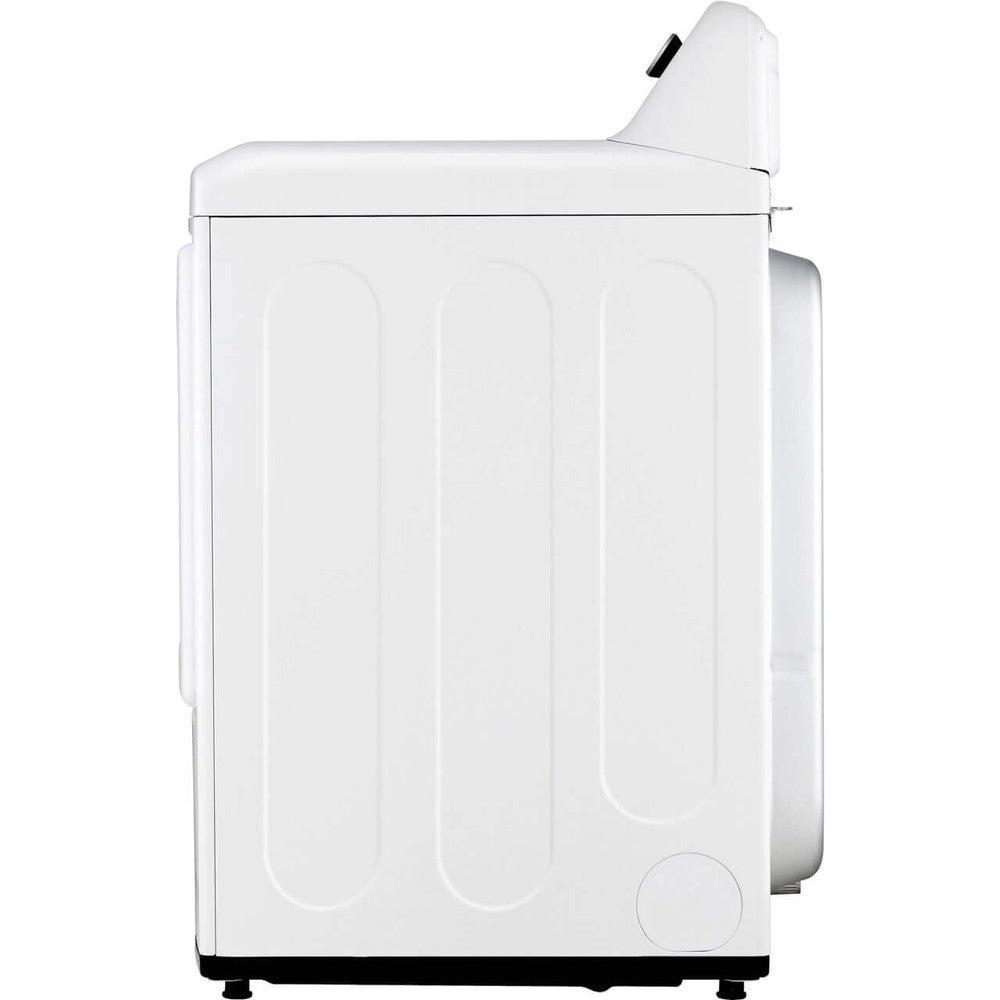 LG 7.3-Cu. Ft. Ultra Large Capacity Smart wi-fi Enabled Rear Control Electric Dryer with EasyLoad Door (DLE7400WE) Profile View