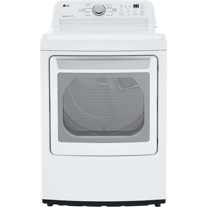 LG 7.3-cu. ft. Ultra Large Capacity Electric Dryer with Sensor Dry Technology in White (DLE7150W)