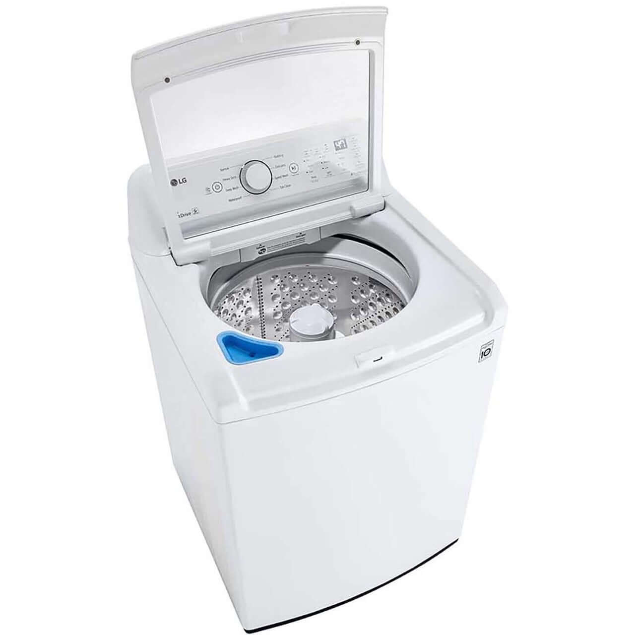 LG Electronics 4.3 cu. ft. Ultra Large Capacity Top Load Washer with 4-Way Agitator and TurboDrum Technology (WT7005CW)
