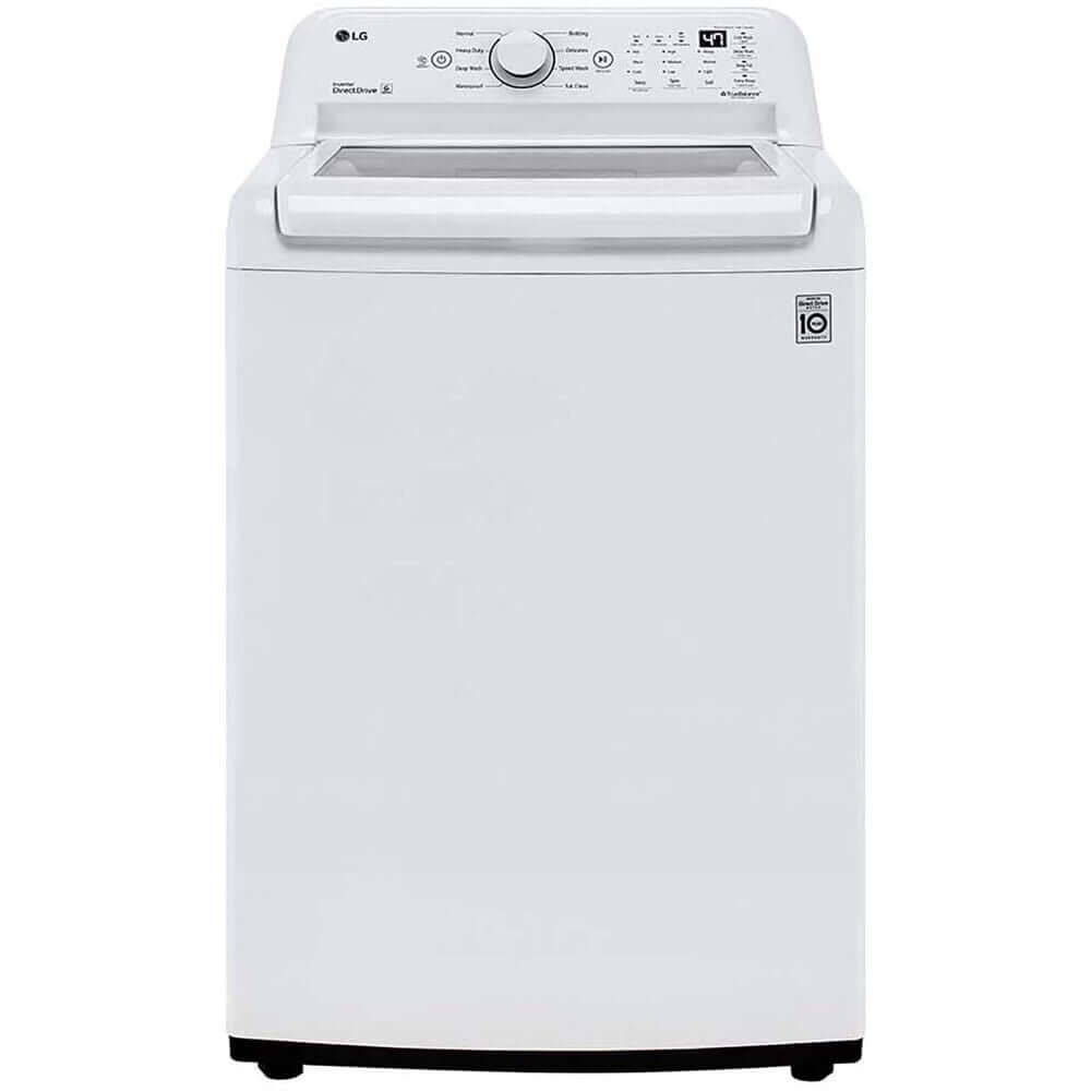 LG Electronics 4.3 cu. ft. Ultra Large Capacity Top Load Washer with 4-Way Agitator and TurboDrum Technology (WT7005CW)