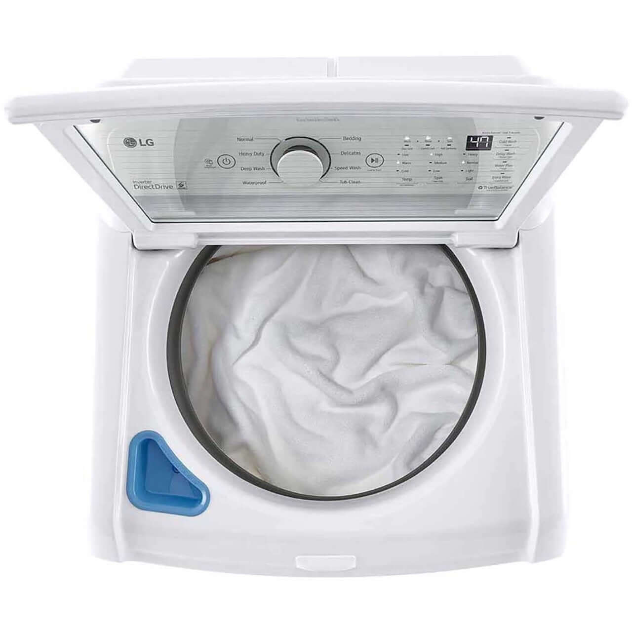 LG Electronics 4.5-Cu. Ft. Ultra Large Capacity Top Load Washer with TurboDrum Technology (WT7000CW)