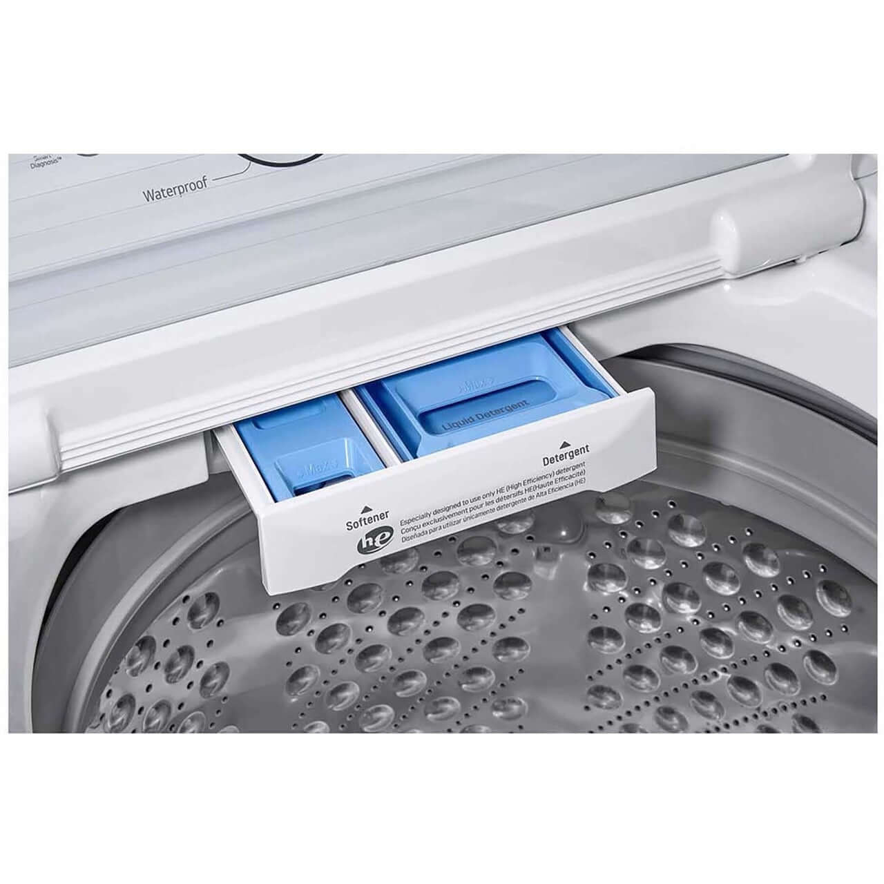 LG Electronics 4.5-Cu. Ft. Ultra Large Capacity Top Load Washer with TurboDrum Technology (WT7000CW)