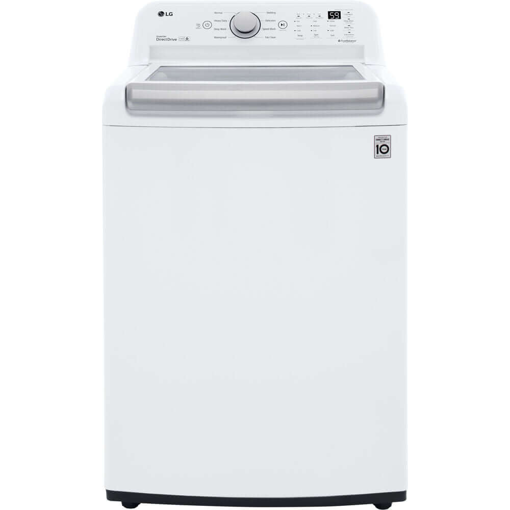 LG Electronics 5.0-Cu. Ft. Mega Capacity Top Load Washer with TurboDrum Technology (WT7150CW)