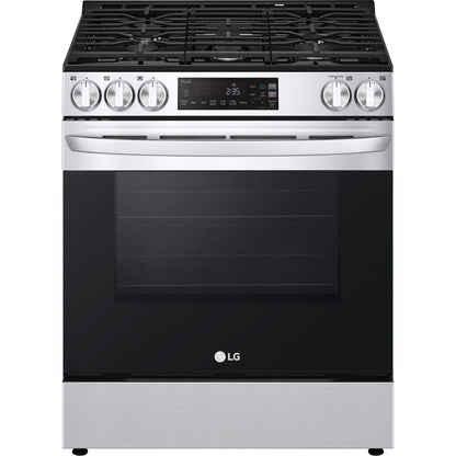 LG Electronics 5.8-Cu Ft. Smart Wi-Fi Enabled Gas Slide-in Range with EasyClean (LSGL5831F)