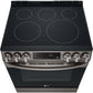 LG Electronics 6.3-Cu Ft. Smart Wi-Fi Enabled Fan Convection Electric Slide-in Range with Air Fry and EasyClean (LSEL6333D)