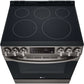 LG Electronics 6.3-Cu Ft. Smart Wi-Fi Enabled Fan Convection Electric Slide-in Range with Air Fry and EasyClean (LSEL6333D)
