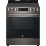 LG Electronics 6.3-Cu Ft. Smart Wi-Fi Enabled Fan Convection Electric Slide-in Range with Air Fry and EasyClean (LSEL6333D)