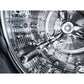LG Single Unit Electric WashTower with Center Control in Black Steel (WKEX200HBA)