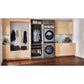 LG WashTower Single Front Load Unit with Center Control, 4.5-Cu. Ft. Washer and 7.4-Cu. Ft. Electric Dryer in Graphite (WKE100HVA)