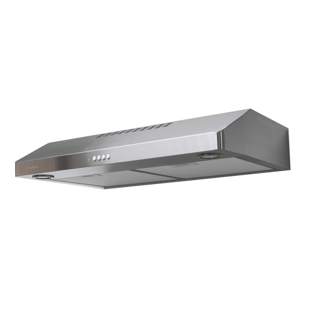 Faber Levante G Under Cabinet Range Hood with Size Options in Stainless Steel