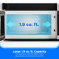 Midea 30 in. 1.9 Cu. Ft. Over-the-Range Microwave in Stainless Steel (MMO19S3AST)