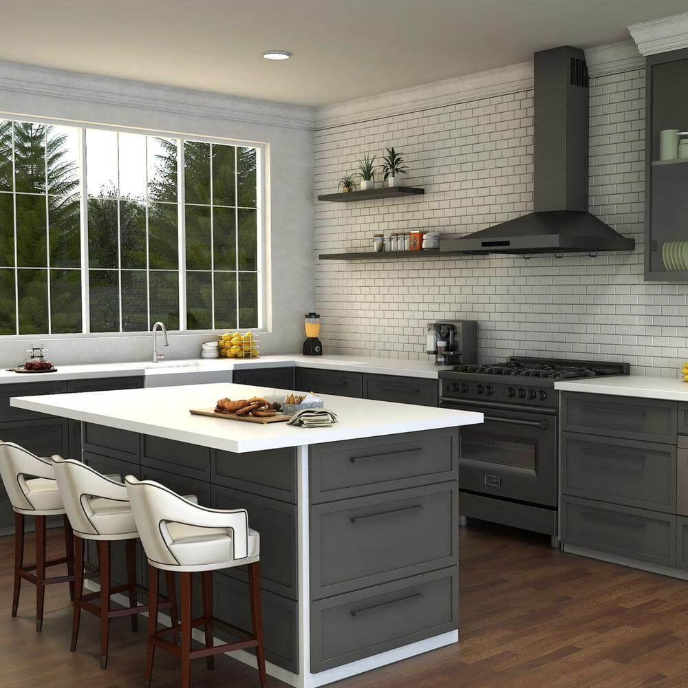 ZLINE Monet Kitchen Faucet in Brushed Nickel (MON-KF-BN)