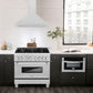 ZLINE 36 in. Convertible Fingerprint Resistant Satin Stainless Steel Range Hood with Colored Shell Options and Stainless Steel Handle (KB4SNX-36)